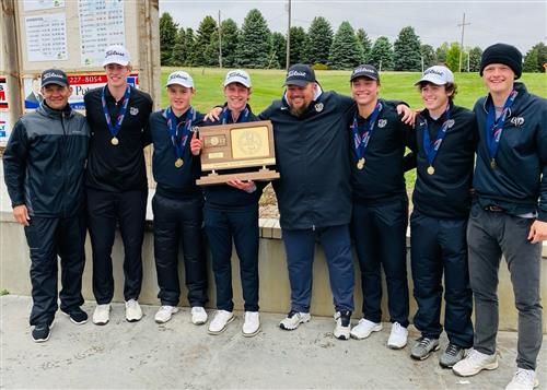 Tiger Golf Team State Champs