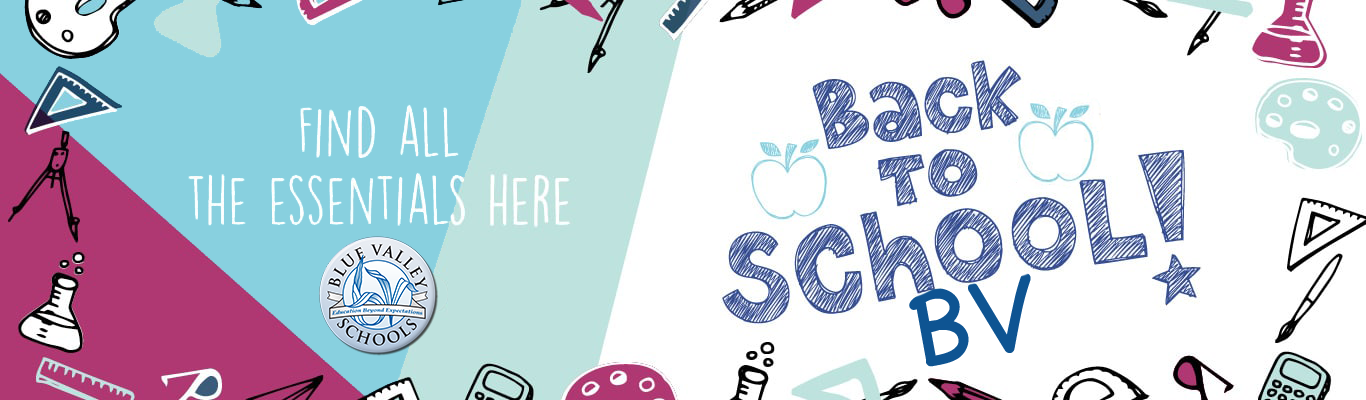 Graphic that says 'Back to School BV'