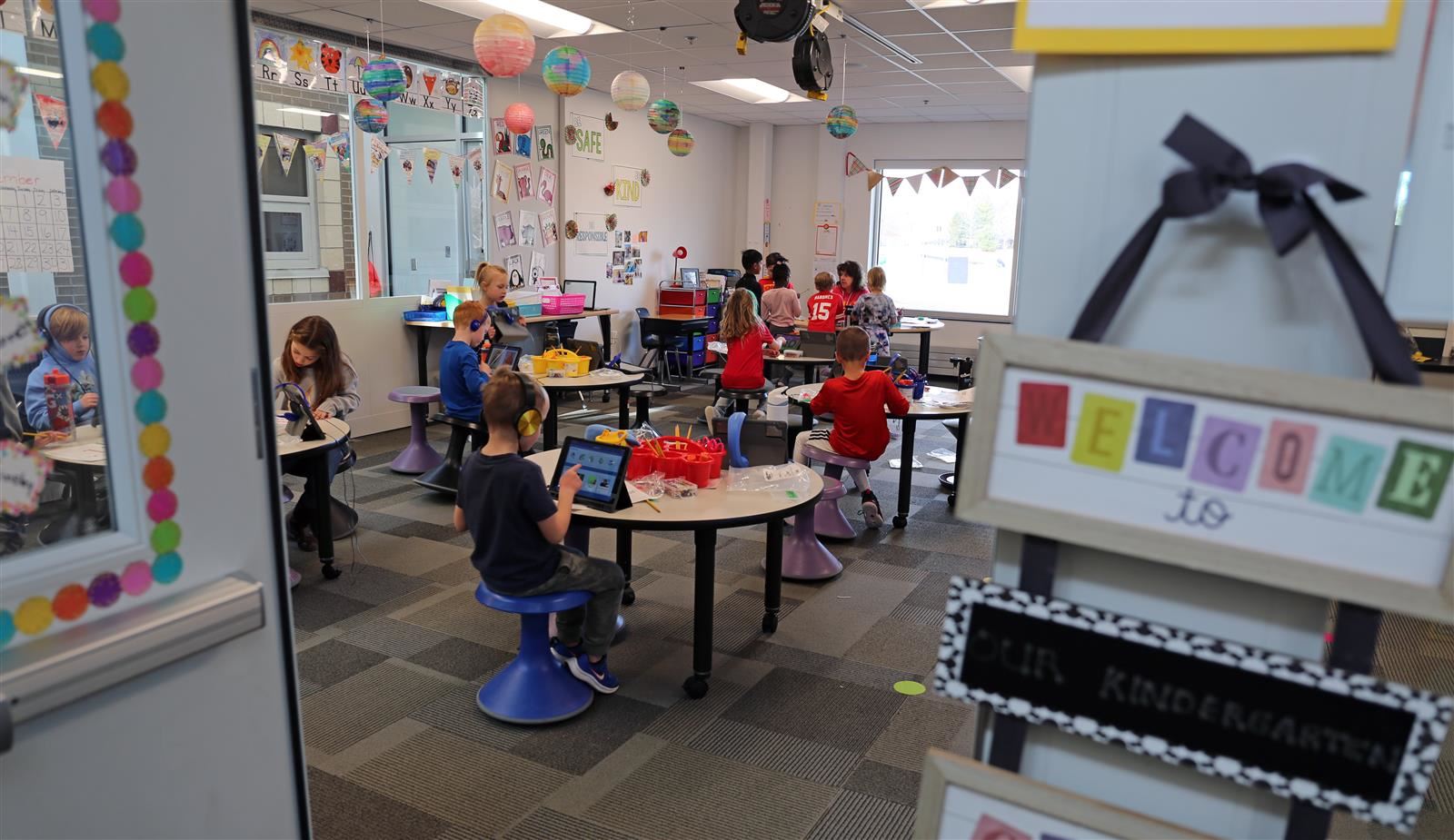 Blue Valley’s flexible learning environments create new learning opportunities, collaboration for students and teachers