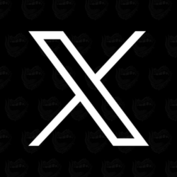 The social media platform X logo